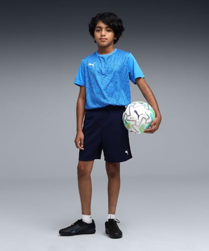 Thumbnail 2 de PUMA Teamrise Jr Shorts – Peacoat-puma White (128 EU), trockenen Tragekomfort für junge Athleten