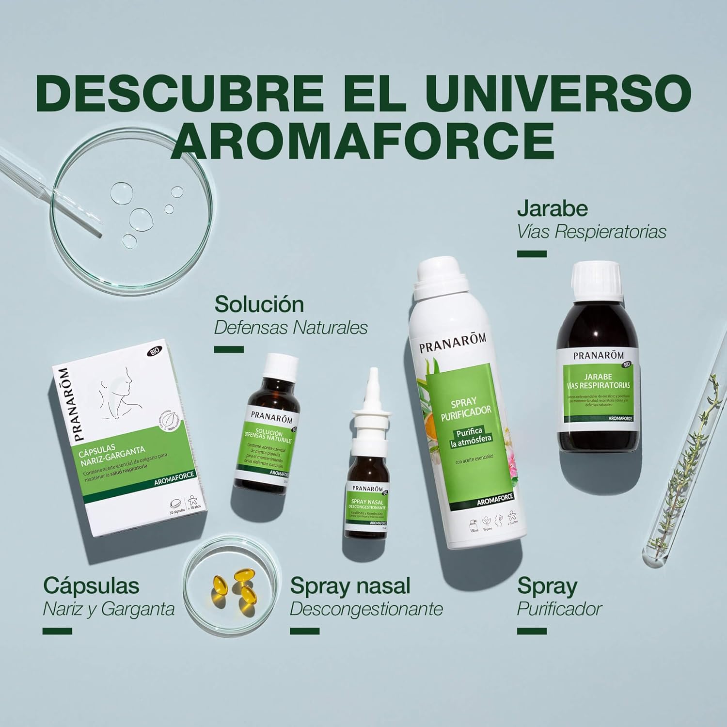 Thumbnail 5 de PRANAROM Aromaforce Jarabe Respiratorio 🌿 150ml