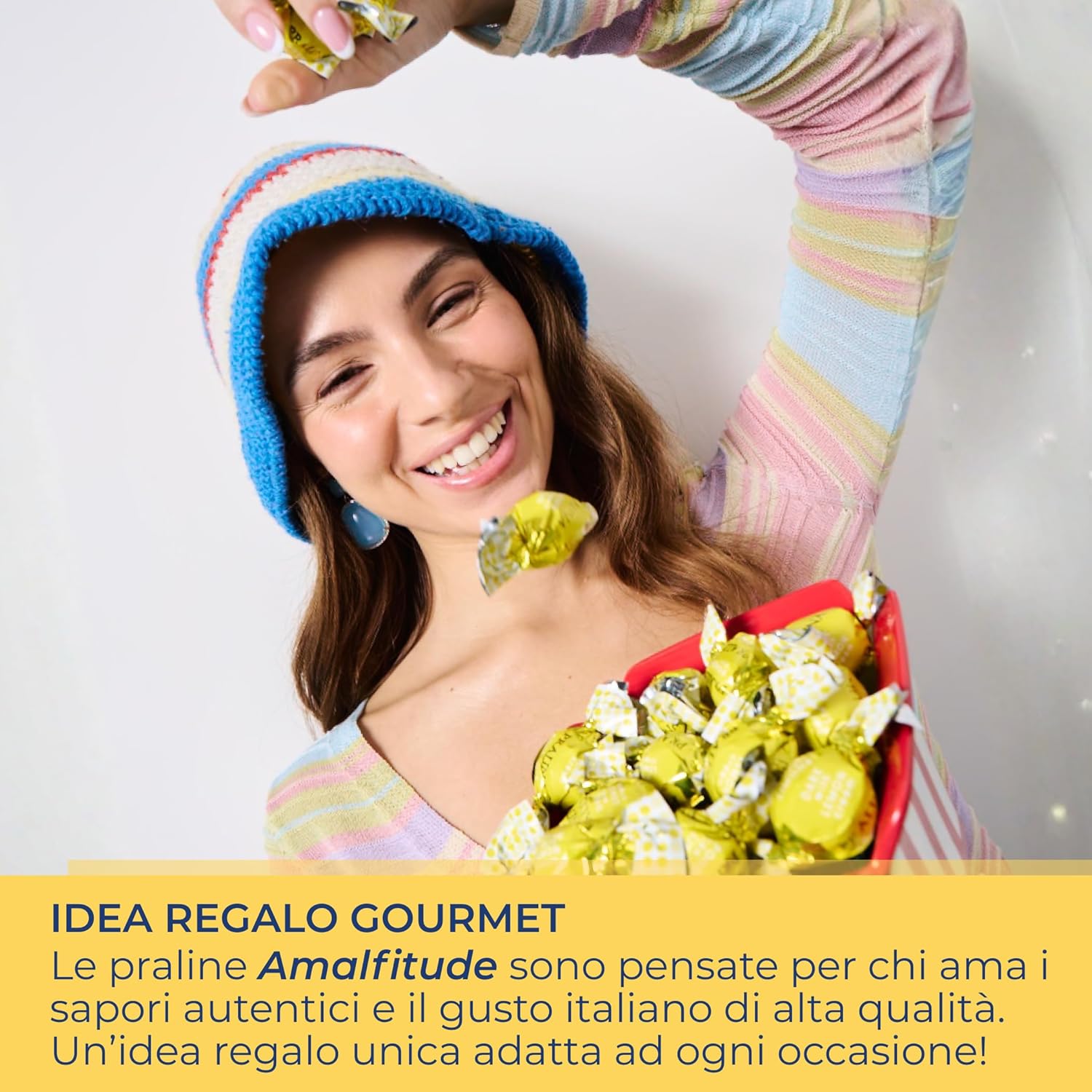 Thumbnail 6 de Perle di Sole ‘Amalfitude’ praline al limone Costa d’Amalfi I.G.P. con cuore cremoso e cioccolato fondente, 300 g