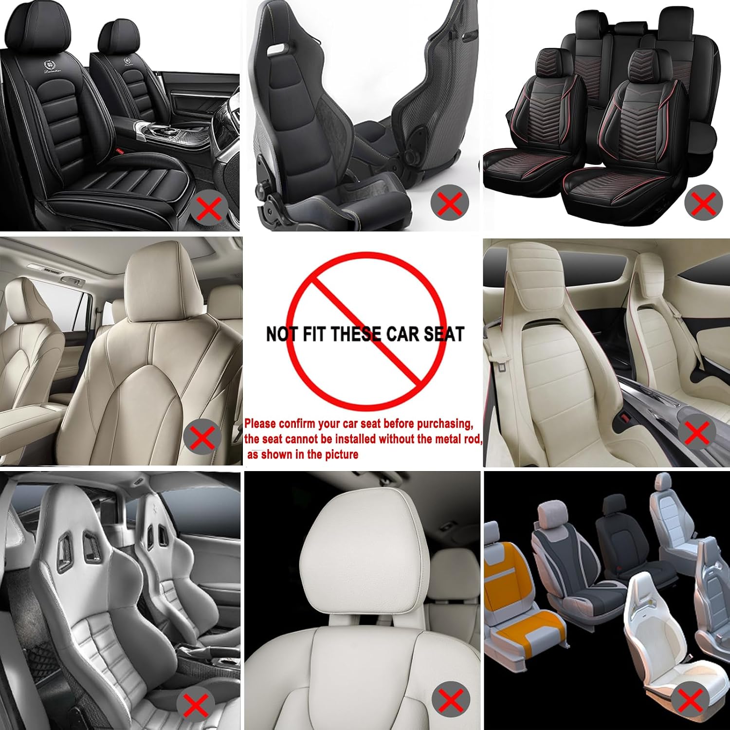 Detalle 2 de JZCreater Car Headrest Pillow