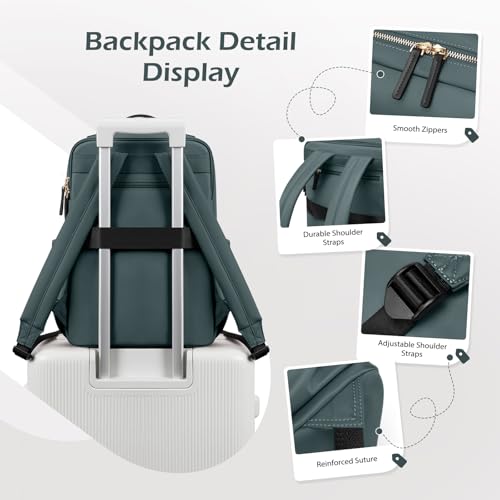 Thumbnail 7 de GOLF SUPAGS Mochila elegante para portátil de 14" para mujer – estilo y comodidad para trabajo, universidad y viajes