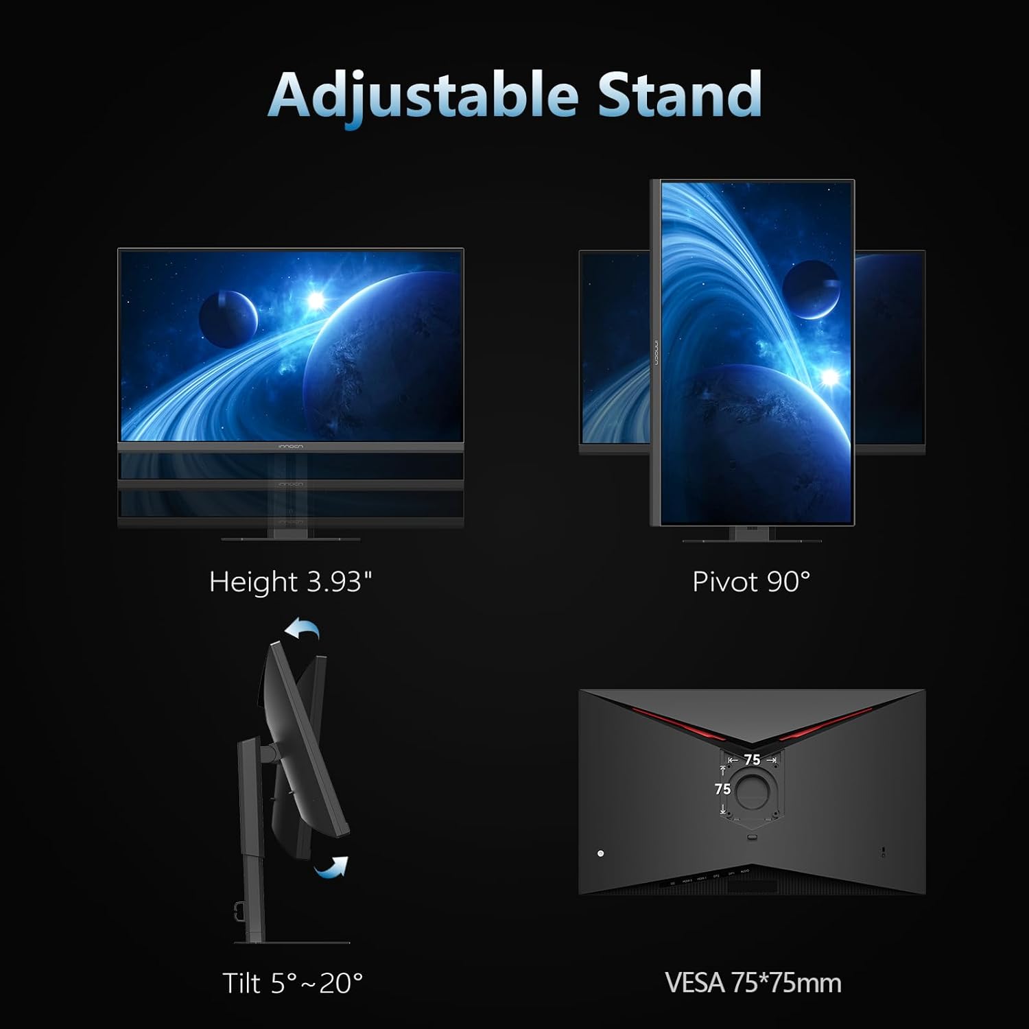 Thumbnail 5 de INNOCN 25G2S Plus 24.5" 240Hz Gaming Monitor