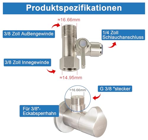Thumbnail 6 de ilauke kit de raccordement d’eau 15 m