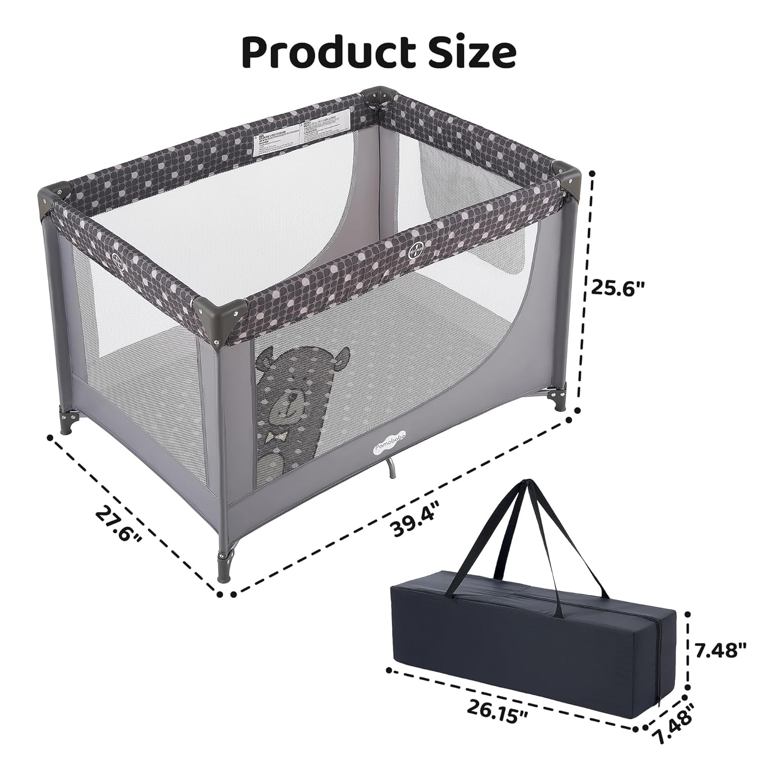 Thumbnail 1 de Pamo Babe Portable Crib 33 lb