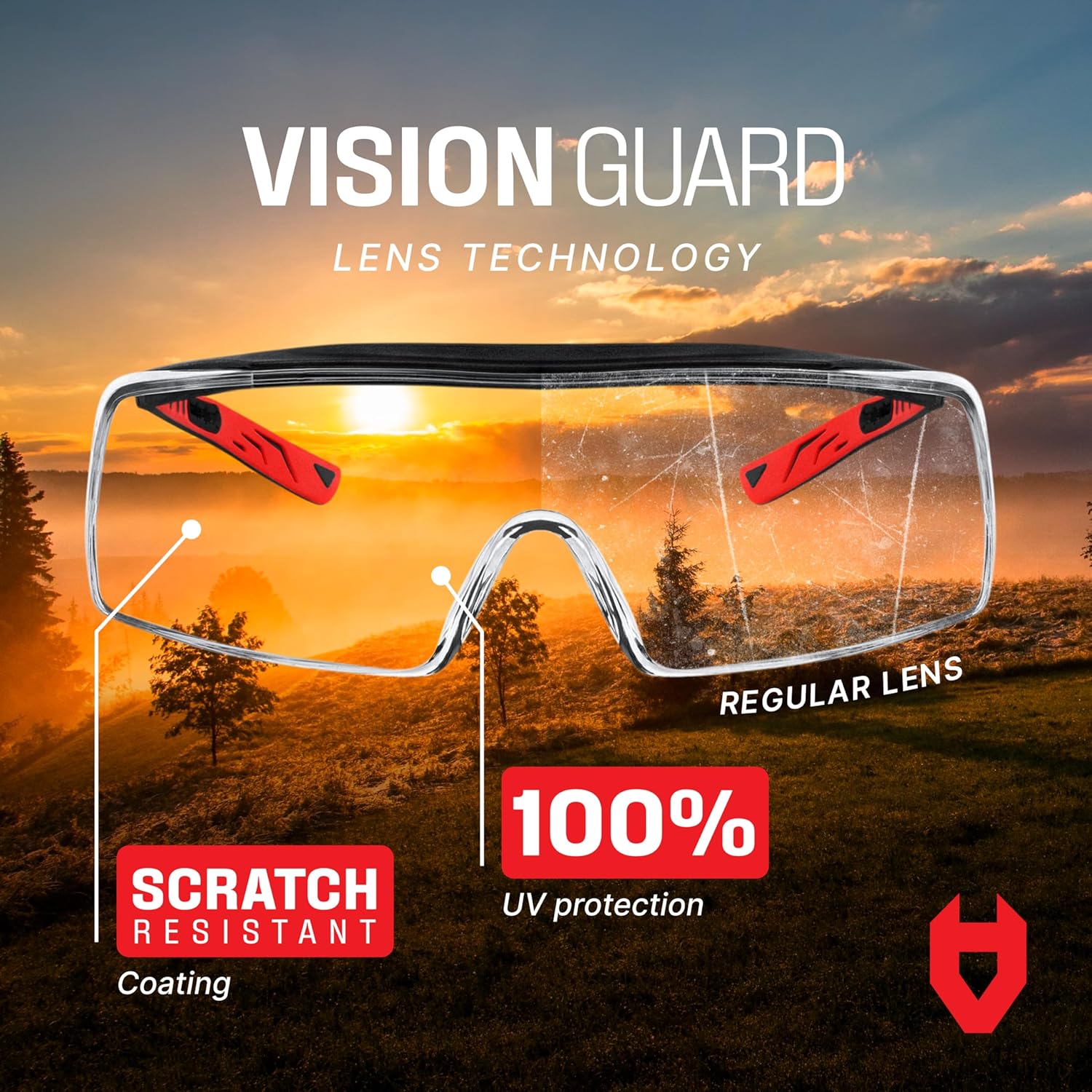 Thumbnail 3 de NoCry Over-Eyewear Safety Glasses
