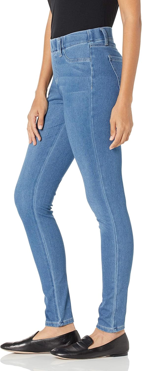 Thumbnail 1 de Amazon Essentials donna jegging in maglia elasticizzata senza zip a vita media (taglie forti)