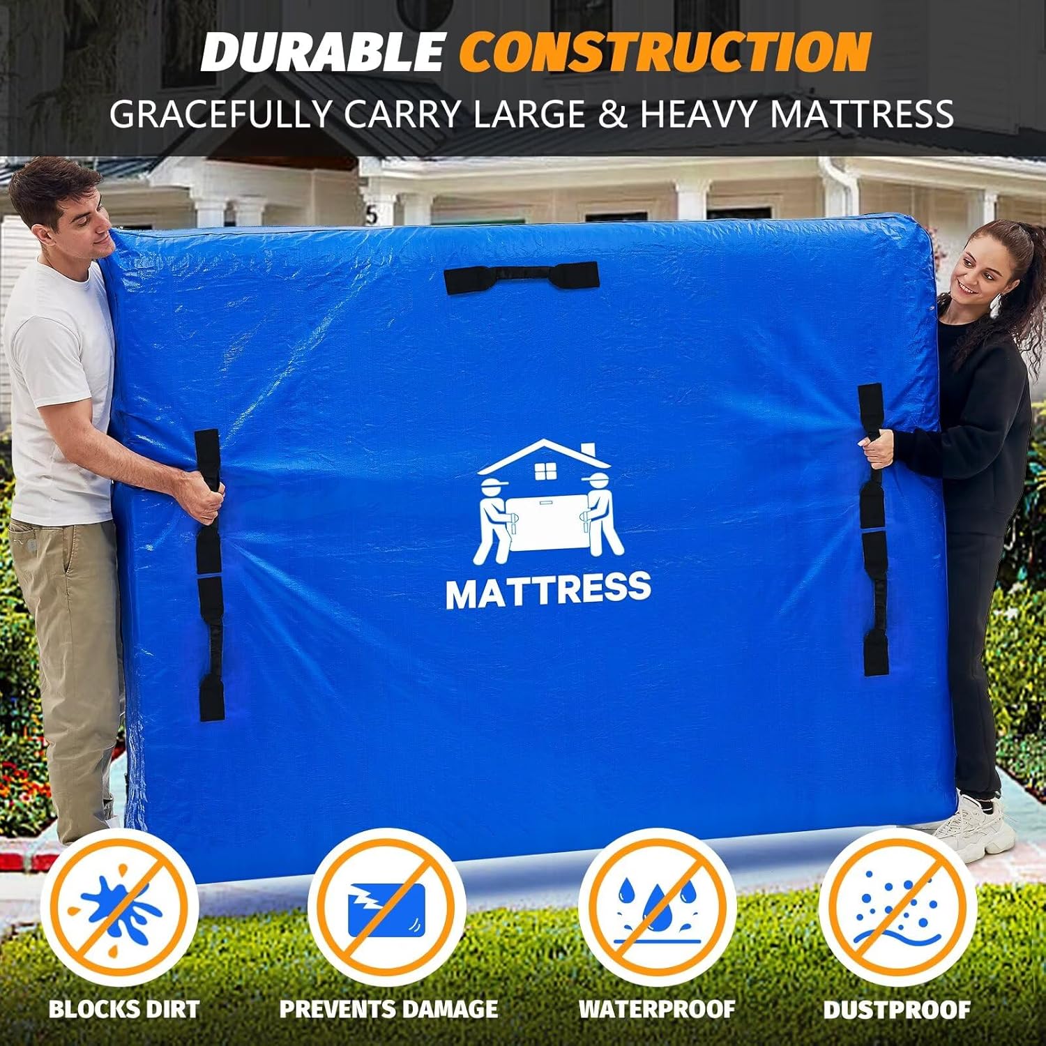 Detalle 2 de BETU Mattress Protector King Size 82"x79" 💺