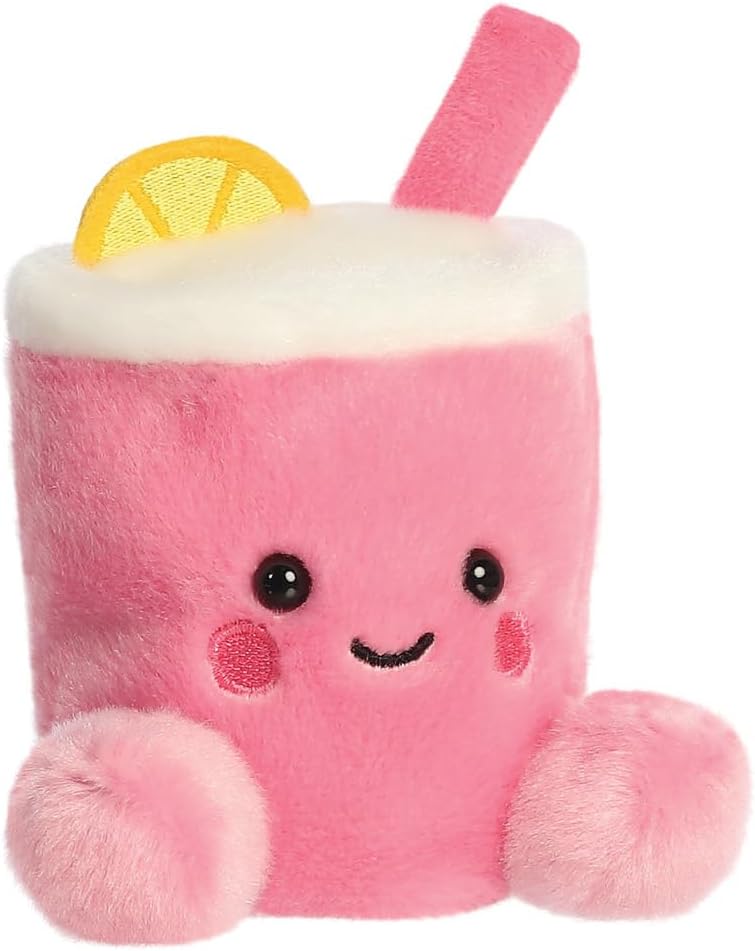 Detalle 2 de Aurora Palm Pals Zelie Pink Lemonade soft toy (34072) – Pink, 13cm