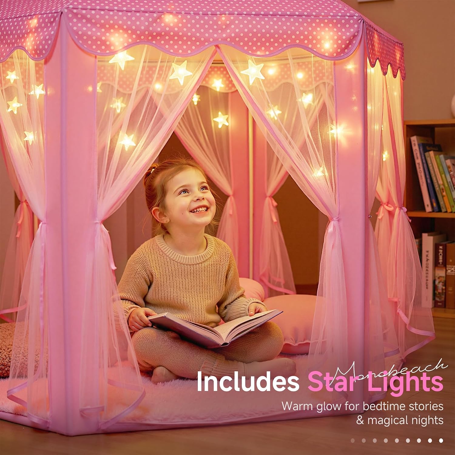 Detalle de Monobeach Princess Tent 55 x 53 Playhouse