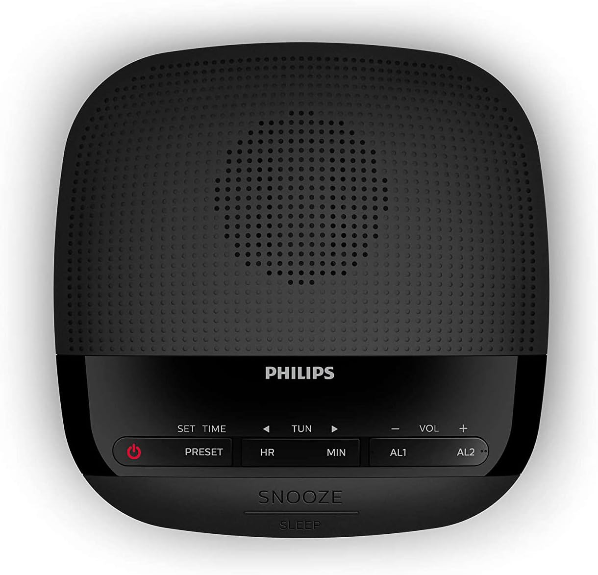 Detalle de Philips R3205/12 : Radio-réveil FM compact avec double alarme et batterie de secours