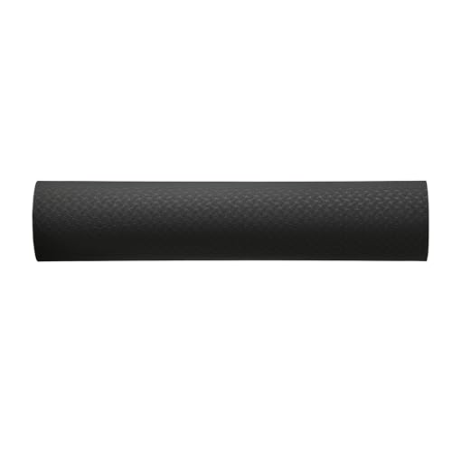 Detalle de Amazon Basics tappetino fitness e yoga con tracolla in TPE spesso 0,6 cm, nero