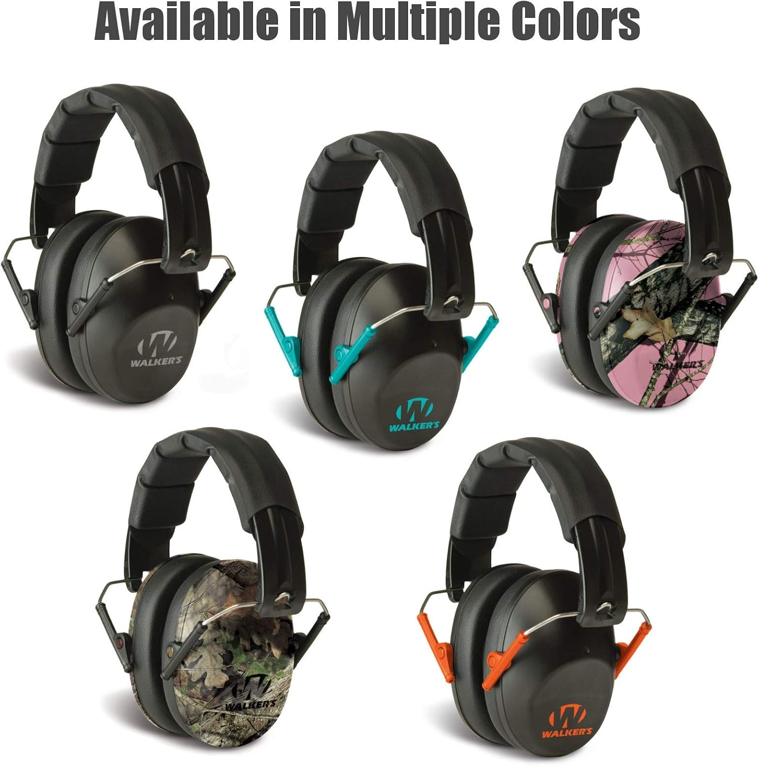 Detalle de Walker's passive hearing protection earmuffs 23 dB