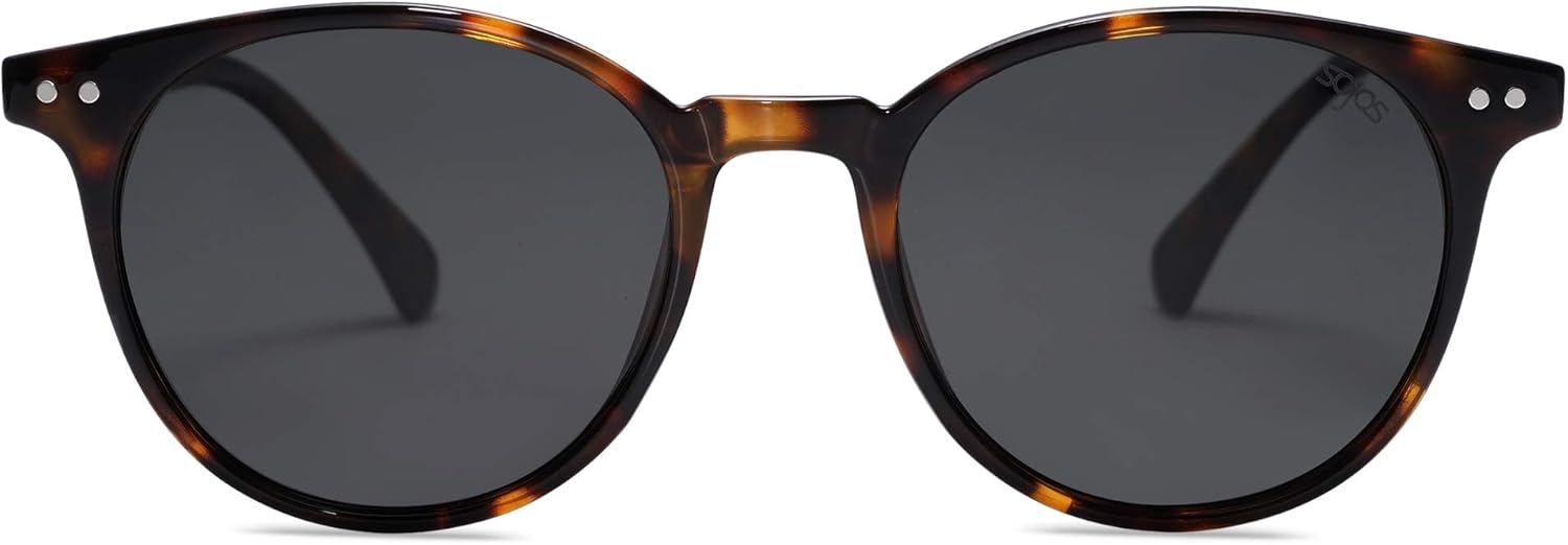 Thumbnail 1 de SOJOS Lunettes de soleil polarisées rondes UV400 vintage SJ2113 (unisex)