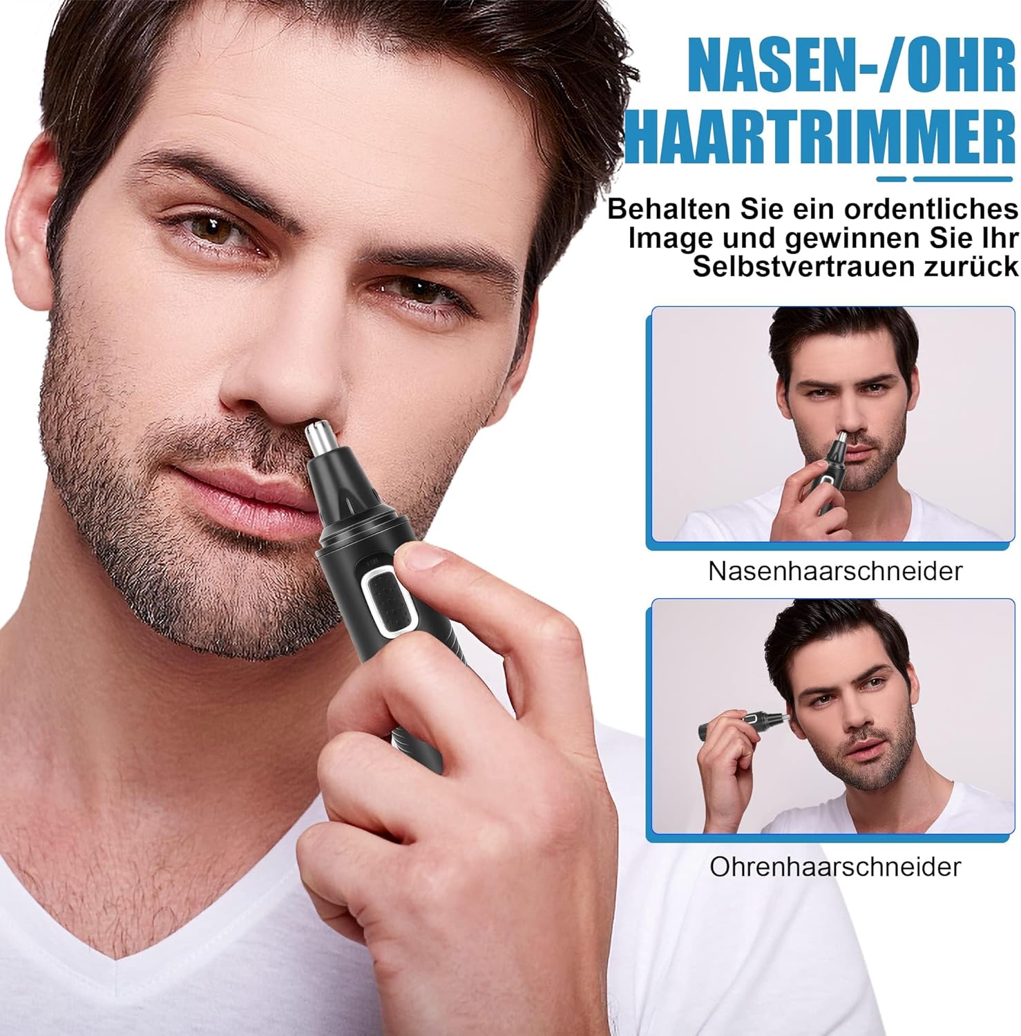 Thumbnail 1 de Nasenhaartrimmer Herren 2‑in‑1 6500 U/min