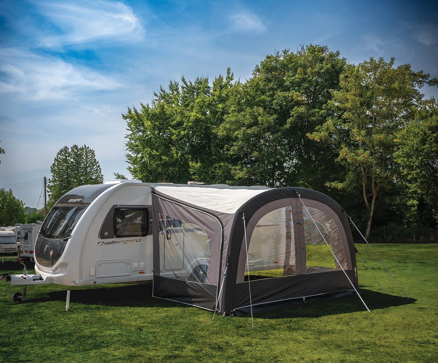Thumbnail 3 de Maypole Stratford Inflatable 4m Sun Canopy for Caravans & Motorhomes – Awning Channel Height 250 cm
