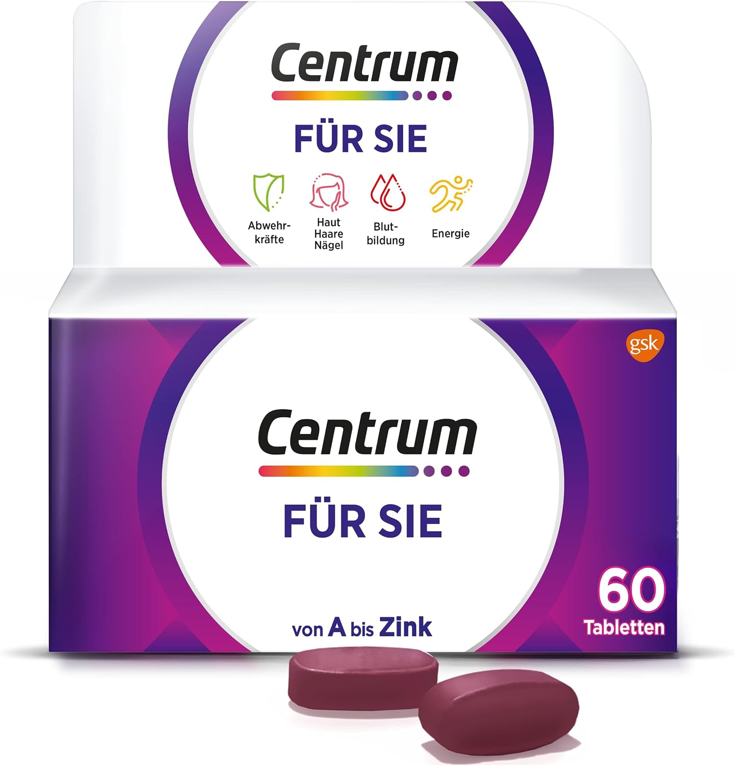Detalle 2 de Centrum Für Sie 60 St. Multivitamin 💊
