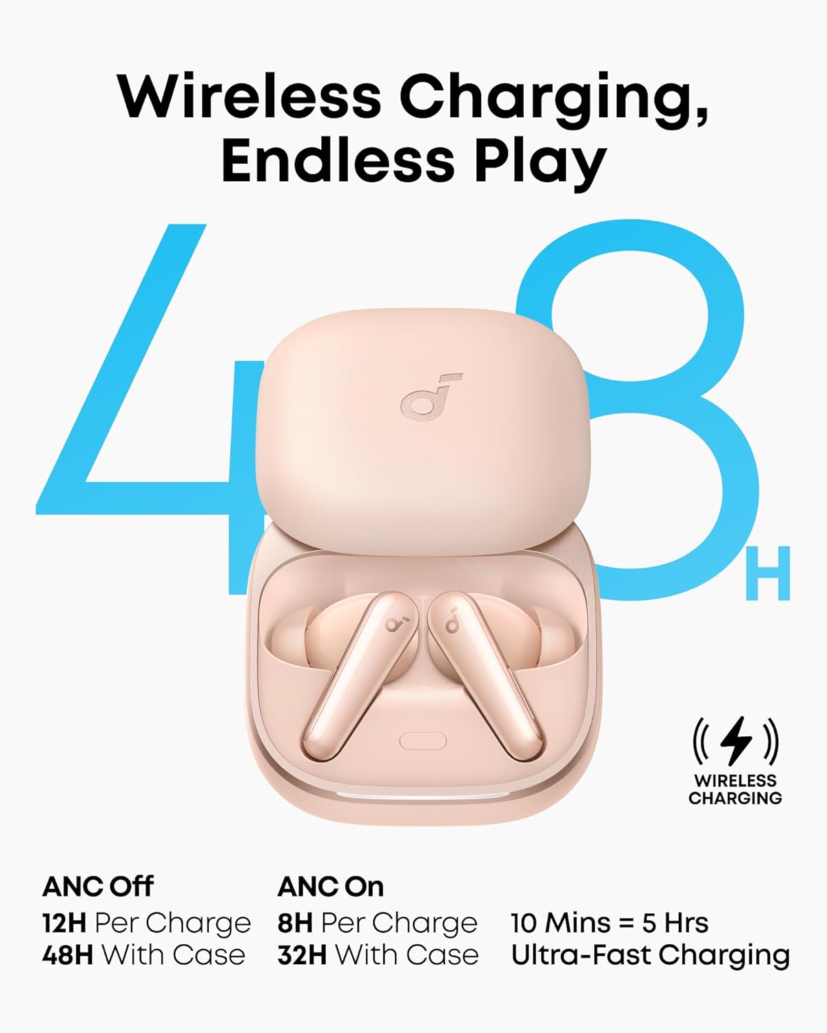 Thumbnail 6 de Soundcore Liberty 5 by Anker Noise-Cancelling Wireless Earbuds with Adaptive ANC and 6-Mic AI Calls