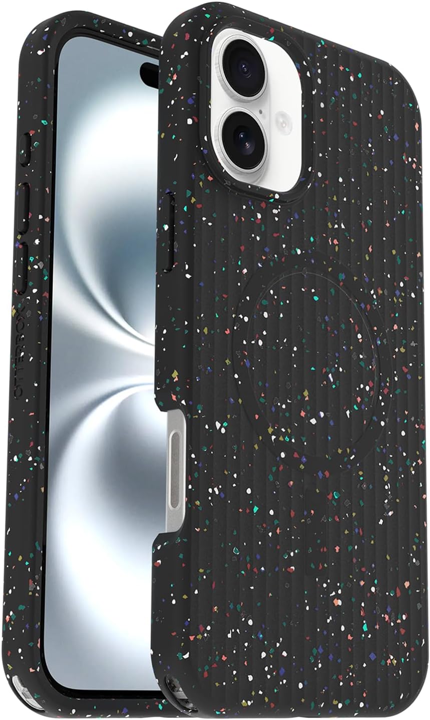 Detalle 2 de OtterBox Symmetry Series Core MagSafe per iPhone 16 Plus: protezione ultrafine con attacco MagSafe