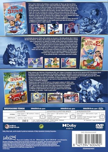 Thumbnail 1 de Lilo & Stitch Pack 3 películas DVD 📀