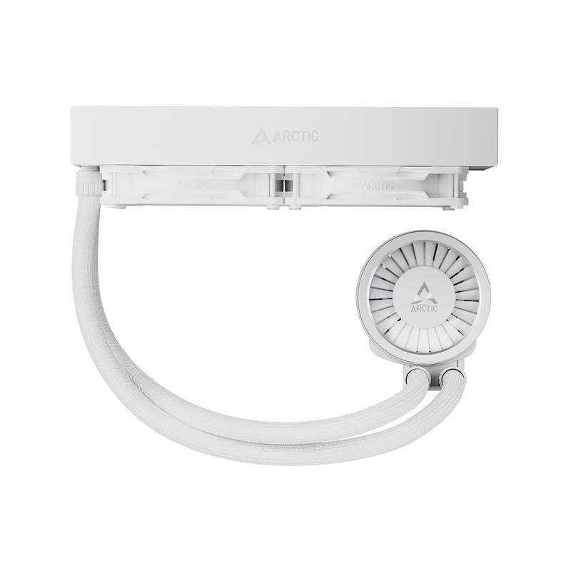 Detalle 2 de Arctic Liquid Freezer III Pro 240mm con 2 ventiladores A-RGB Blanco