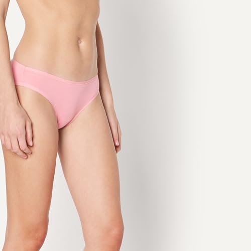 Thumbnail 1 de Amazon Essentials Bikini Intimo da Donna in Cotone – Rosa Opaco (M)
