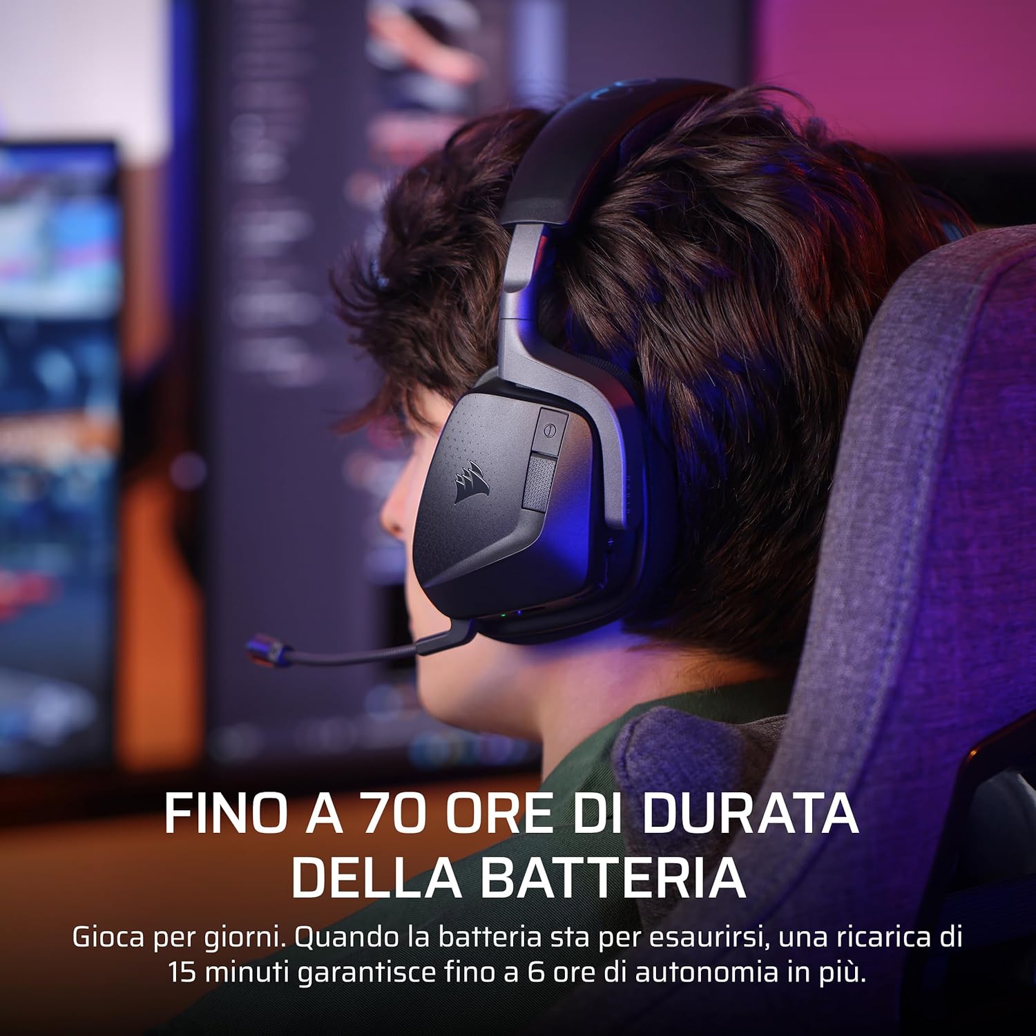 Thumbnail 5 de Corsair Void v2 MAX Wireless 70 ore