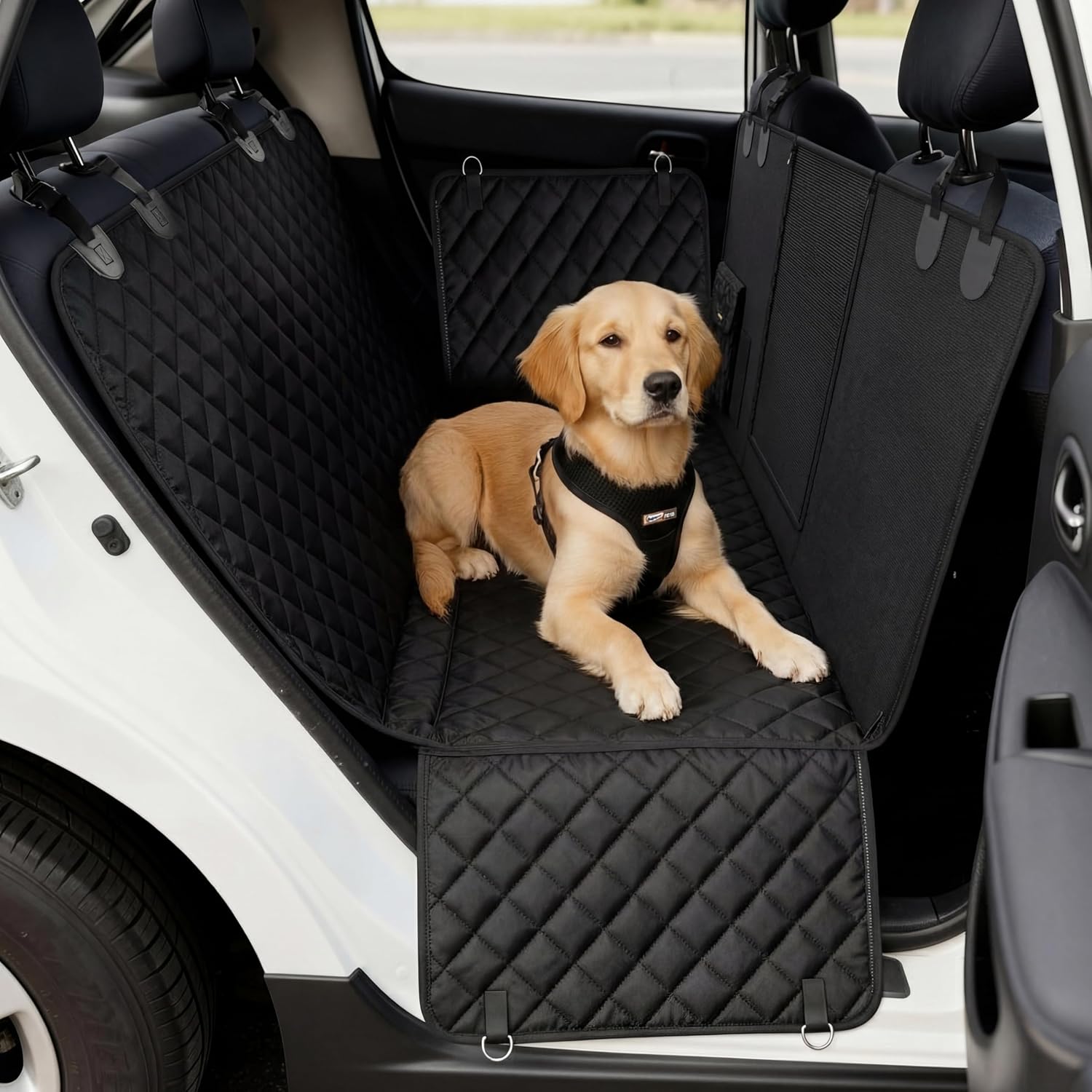 Detalle de Upgrade4cars Telo Sedile Posteriore Impermeabile per Cani