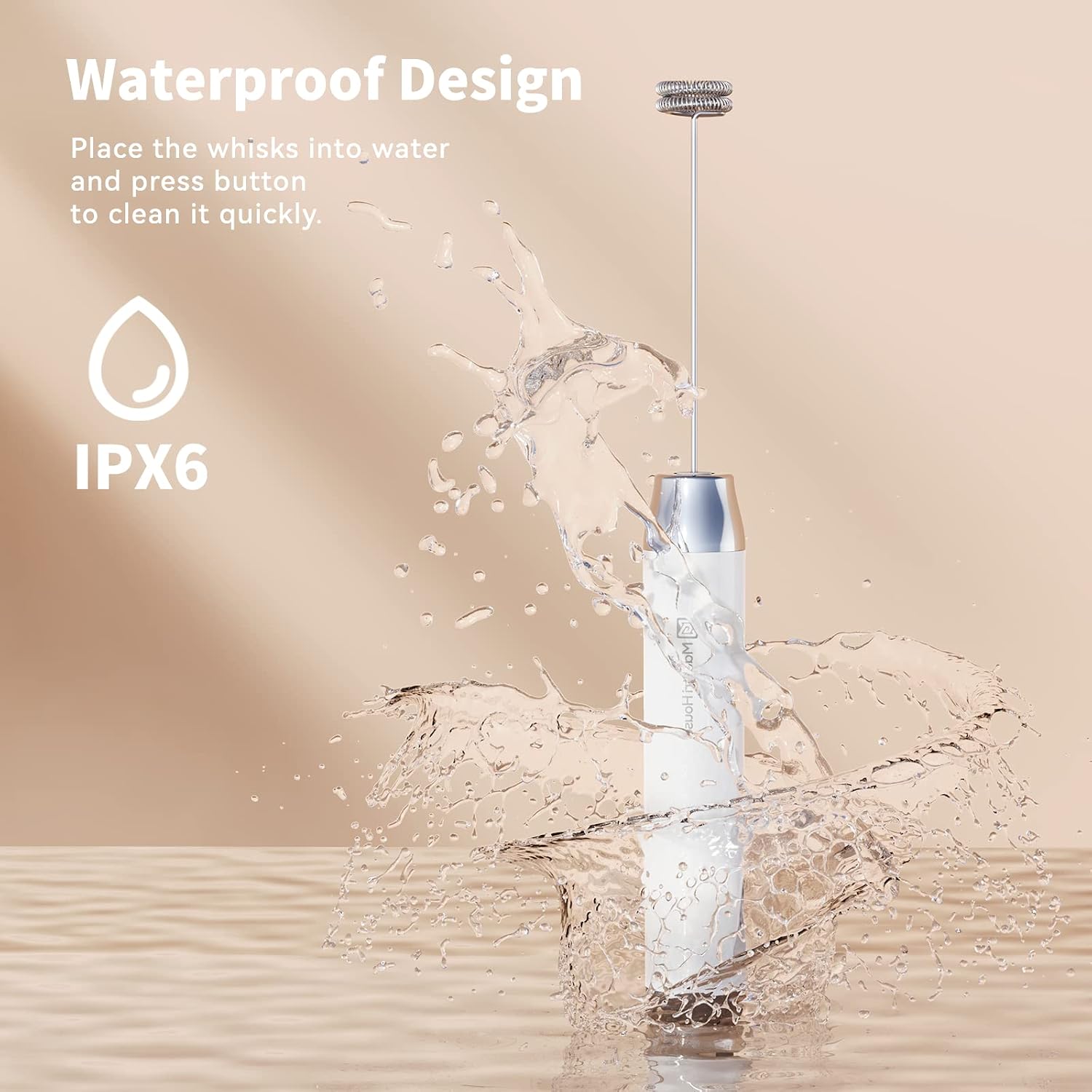 Thumbnail 5 de Maestri House LunaFro Rechargeable Milk Frother 1200mAh