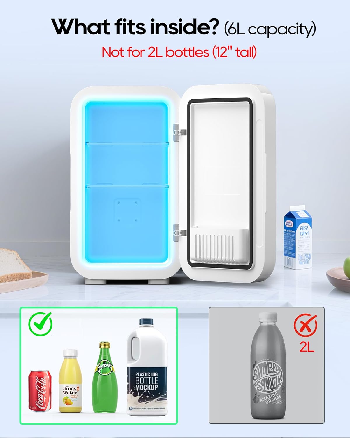 Thumbnail 4 de BEICHEN Mini Fridge 6L