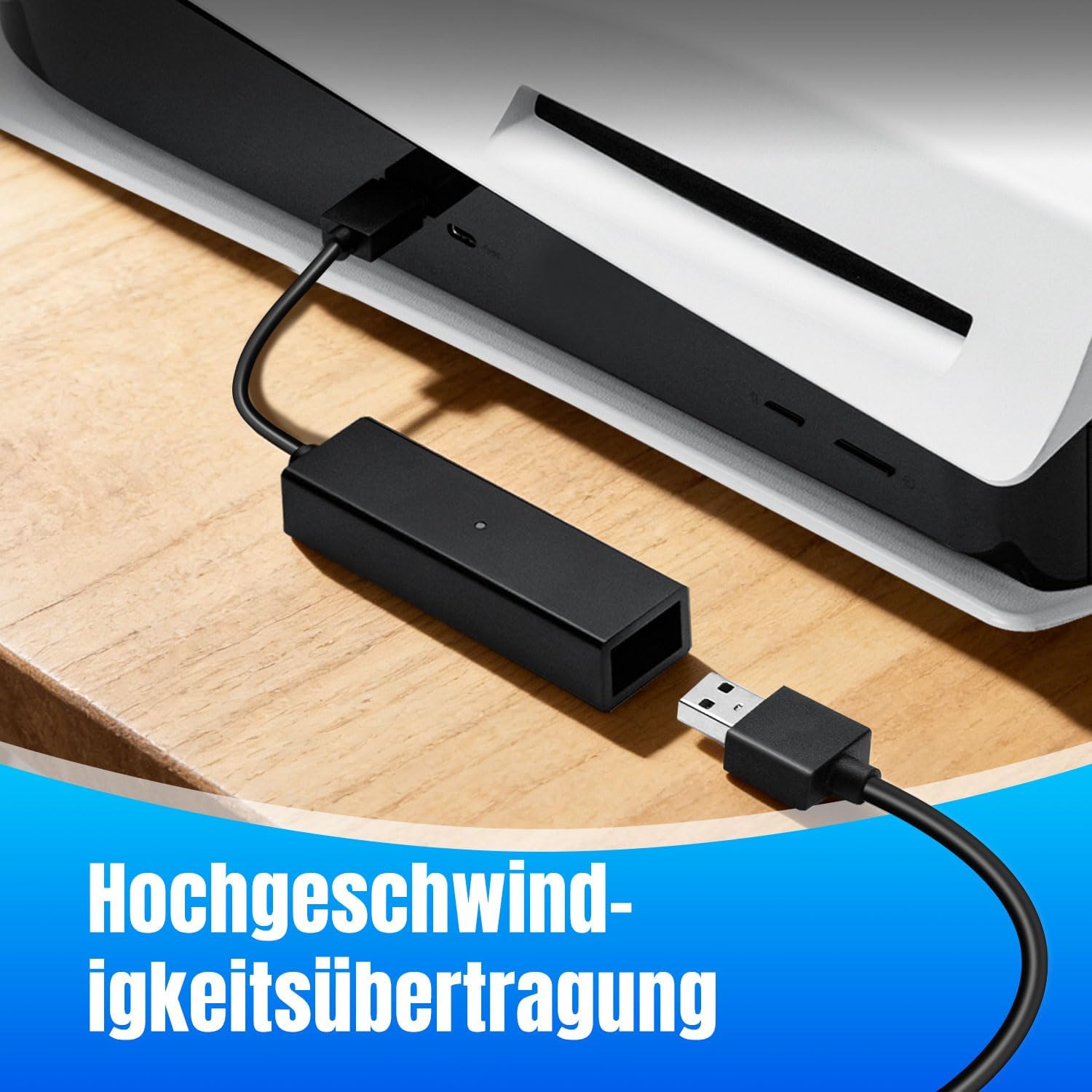 Thumbnail 5 de Tolesum VR Kamera Adapter für PS5/PS5 Pro/PS5 Slim – PS VR/PS4-Kamera-Konverter (USB 3.0, PS VR Zubehör)