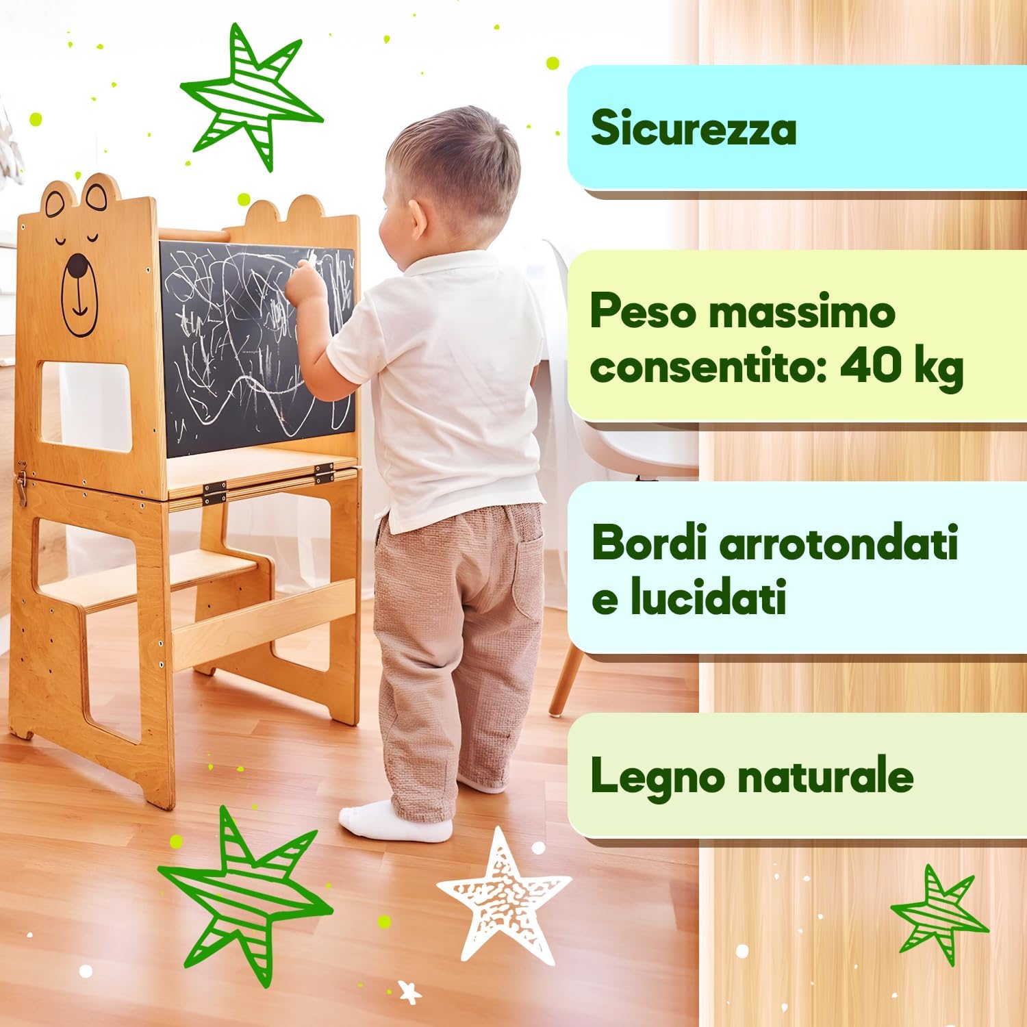 Thumbnail 5 de KAUZA Torre Montessoriana 3-in-1 40 kg
