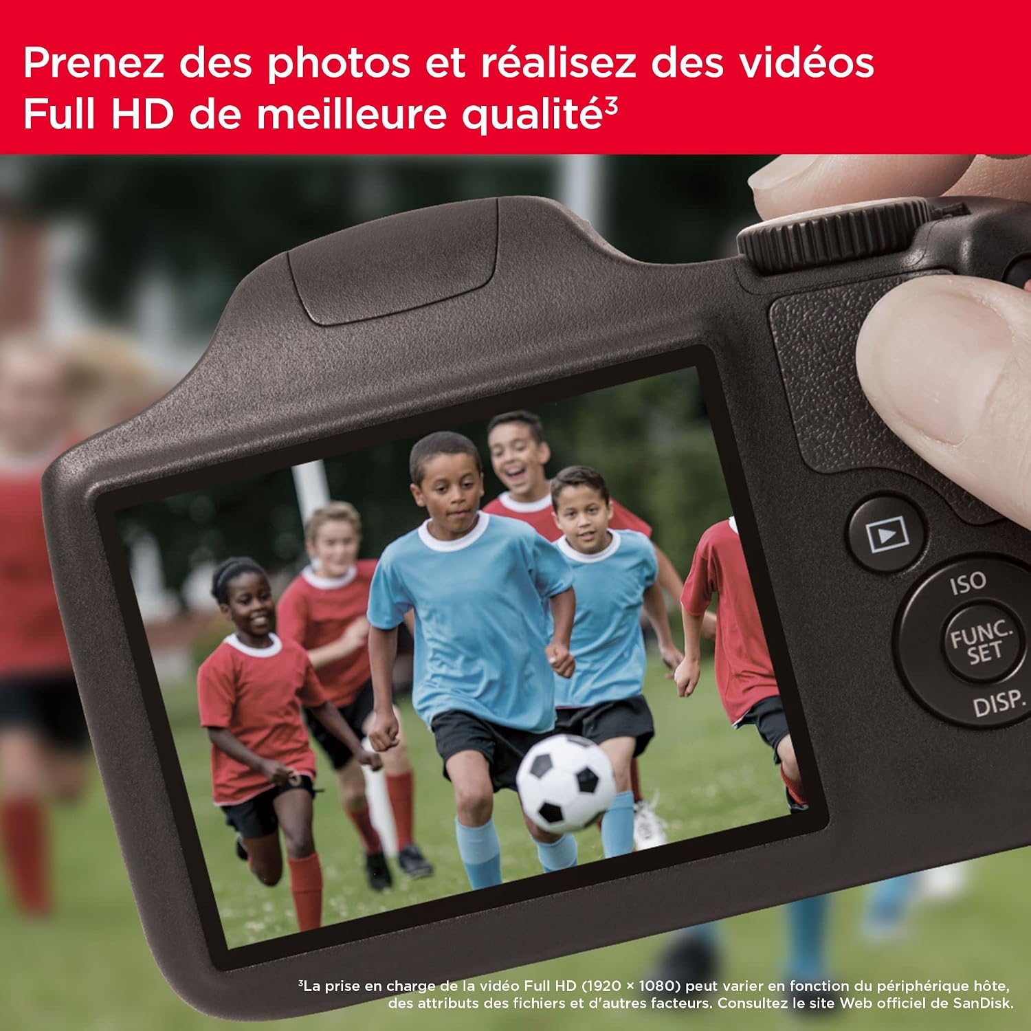 Thumbnail 1 de SanDisk Ultra SDXC UHS-I 128 Go : vitesse et capacité pour capturer vos souvenirs
