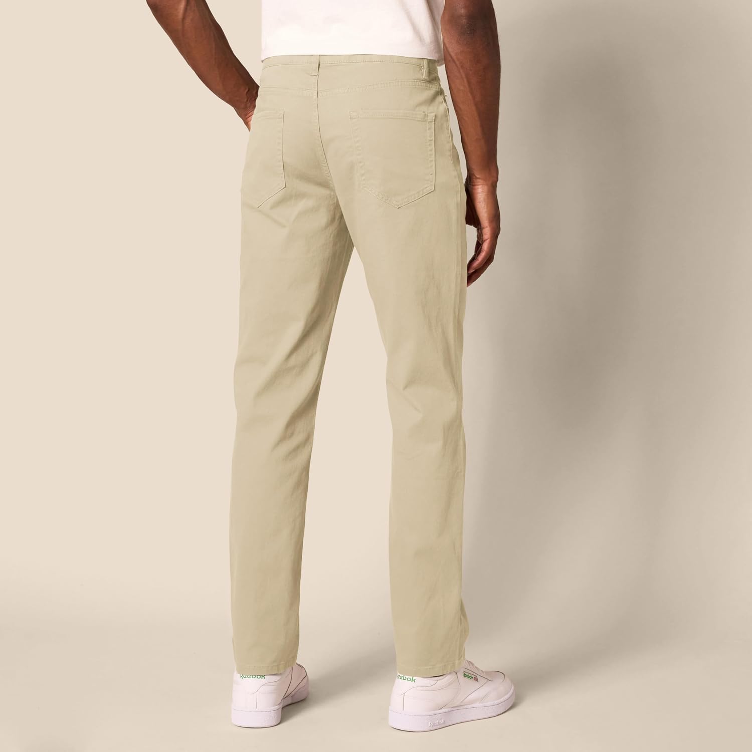 Detalle 2 de Herren 5-Pocket-Stretch-Twillhose 19,7 cm