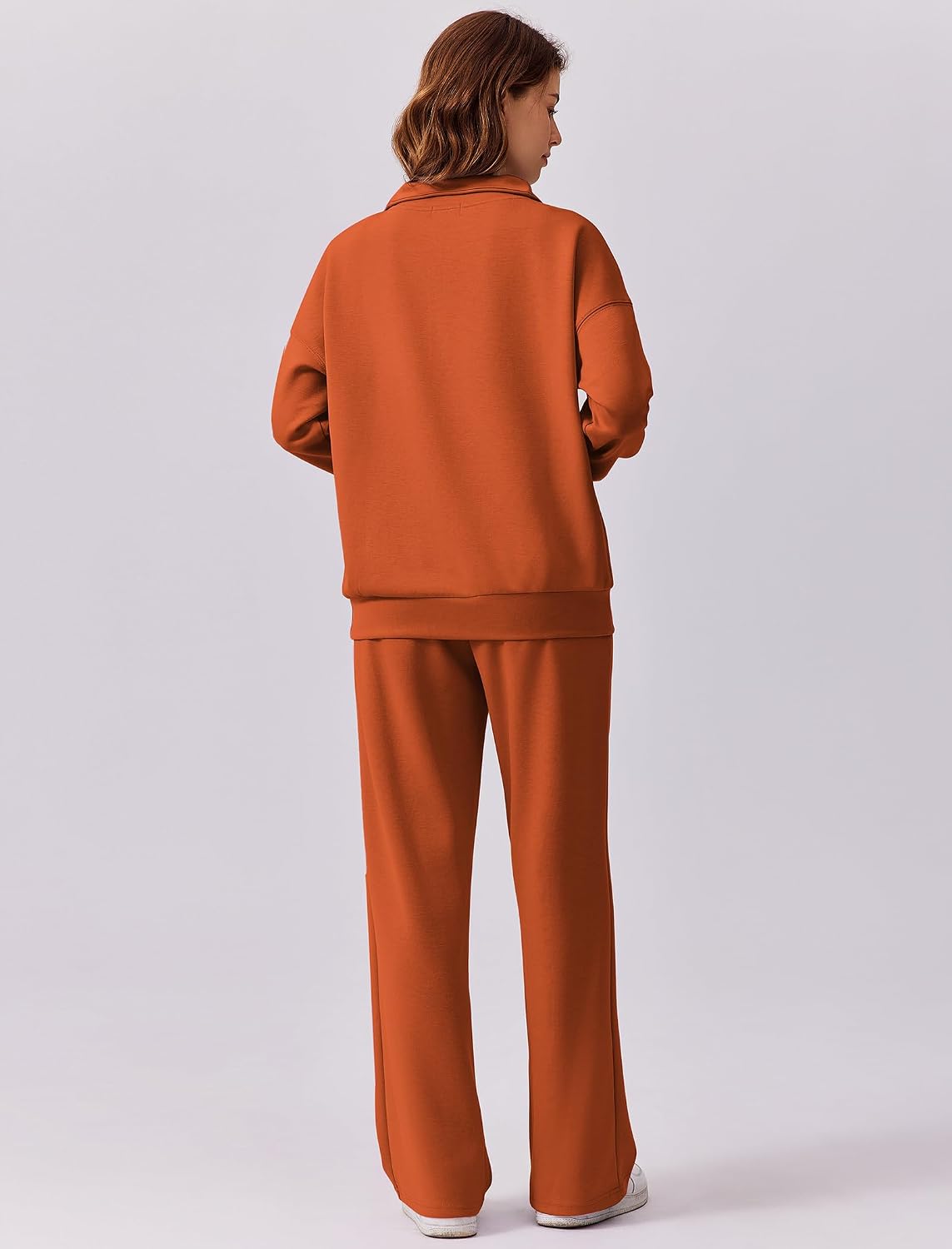 Detalle de PINSPARK pinspark tracksuit Women’s Two-Piece Set with Oversized Sweatshirt