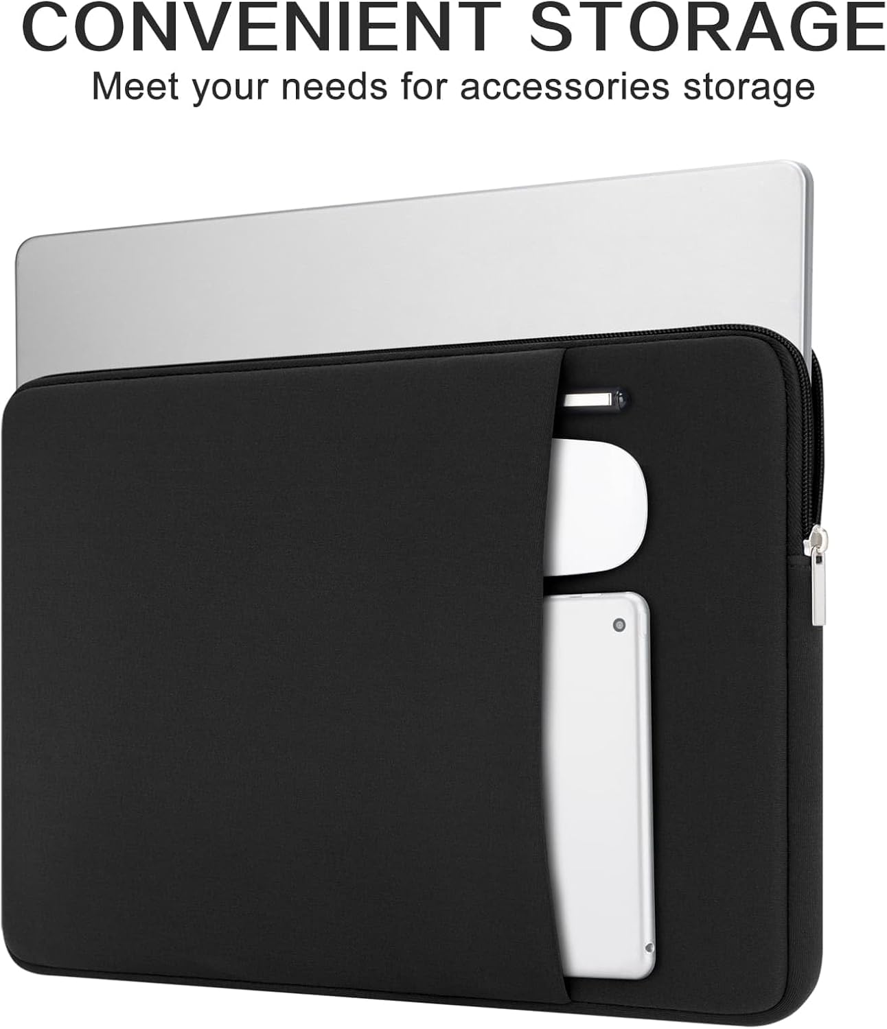 Detalle 2 de RAINYEAR 16-inch laptop sleeve with front pocket
