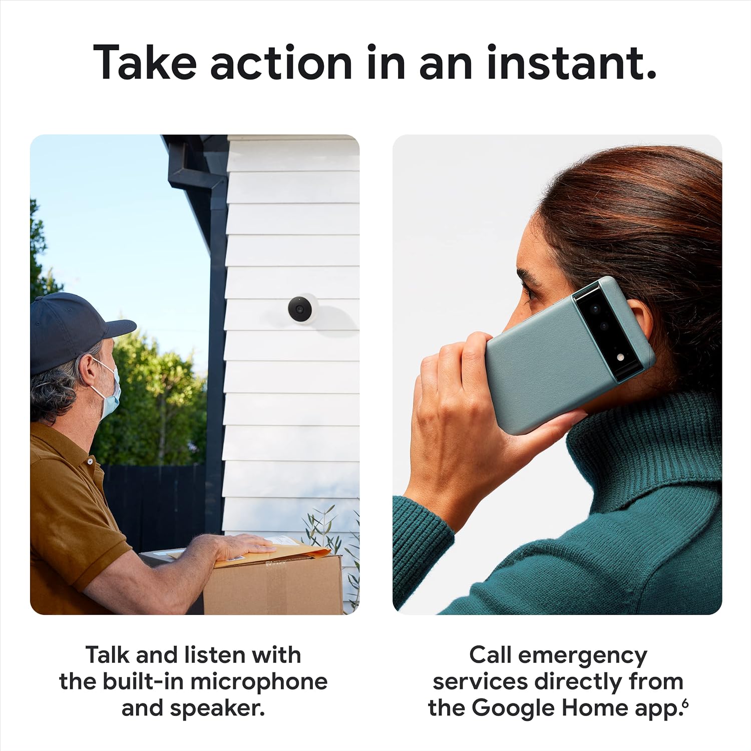 Thumbnail 4 de Google Nest Cam Outdoor or Indoor Battery 2nd Gen