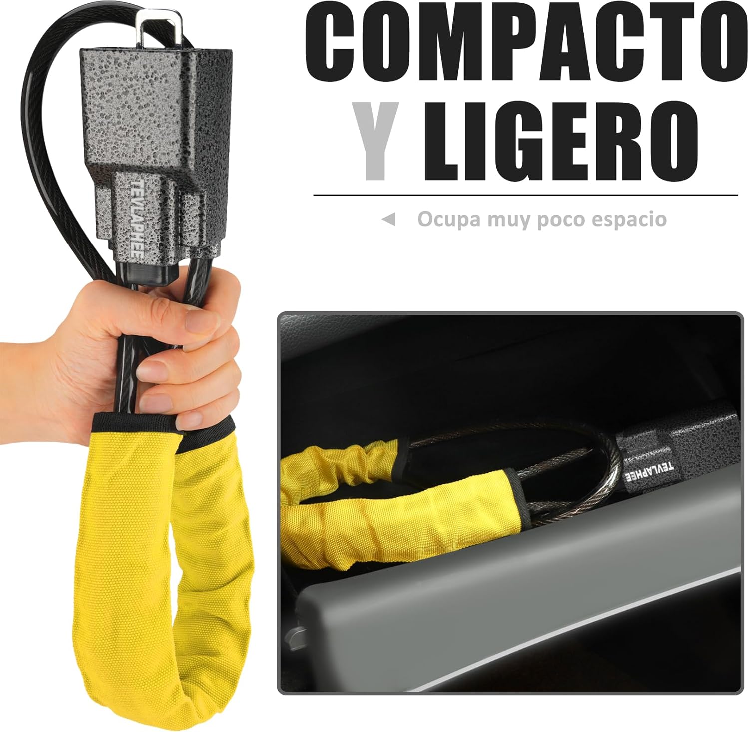 Thumbnail 4 de Tevlaphee Antirrobo Coche Barra Alta visibilidad