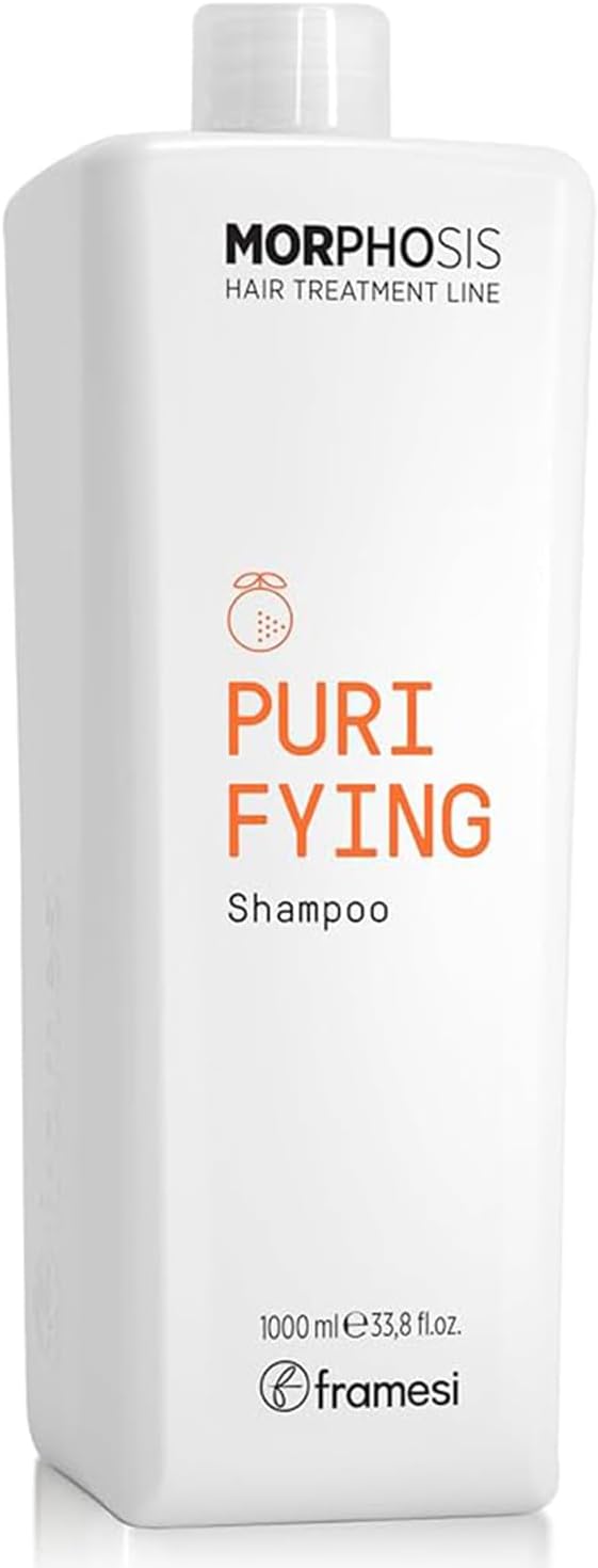 Detalle 2 de Framesi New Morphosis Hair Treatment Line – szampon oczyszczający 1000 ml przeciwłupieżowy