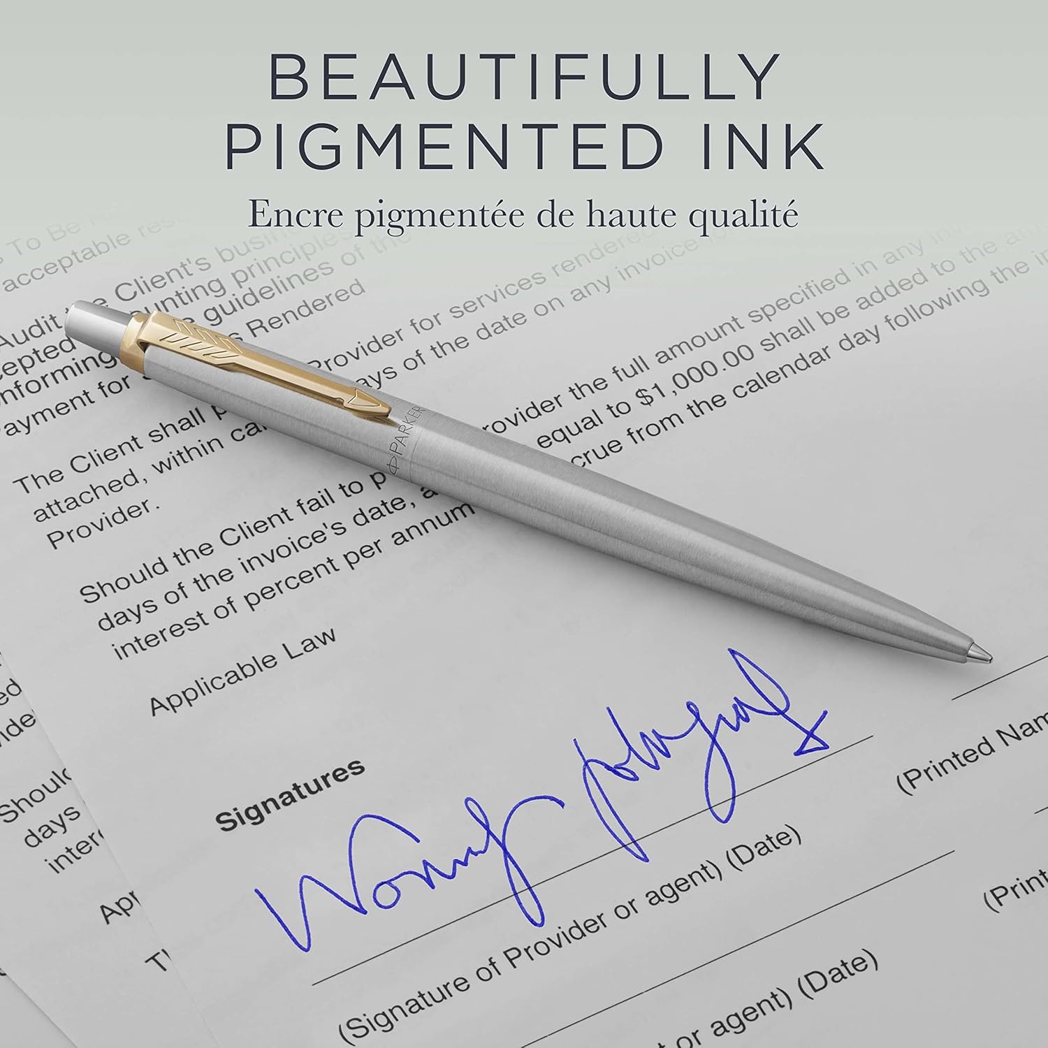 Thumbnail 4 de PARKER QUINKflow Recambios punta media tinta azul 6 unidades