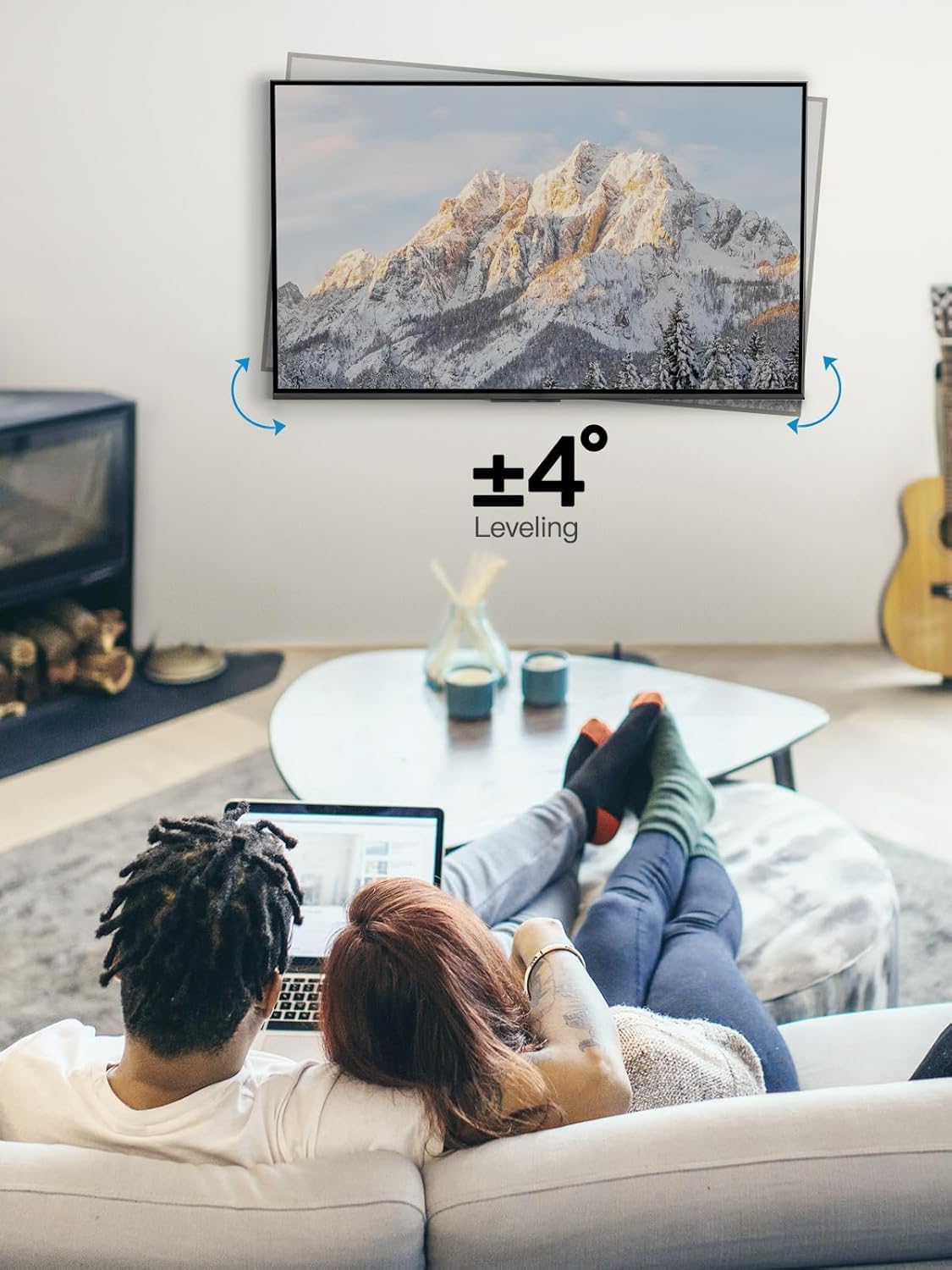 Thumbnail 4 de Pipishell PIMF7 TV Wall Mount 26-65 inch