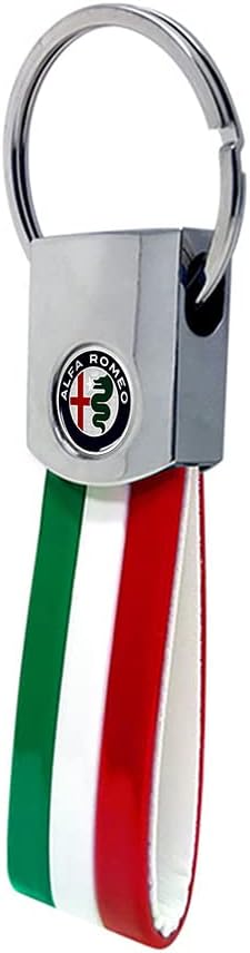 Thumbnail 6 de Elite Alfisti Schlüsselanhänger Carbon Silber mit Alfa Logo – 4R Quattroer.it