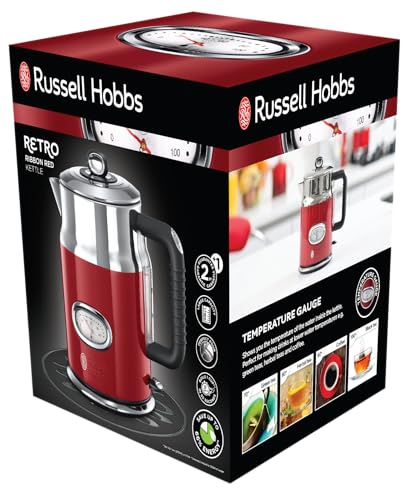 Thumbnail 8 de RUSSELL HOBBS Hervidor INOX 2400 W, 1.7L, Rojo