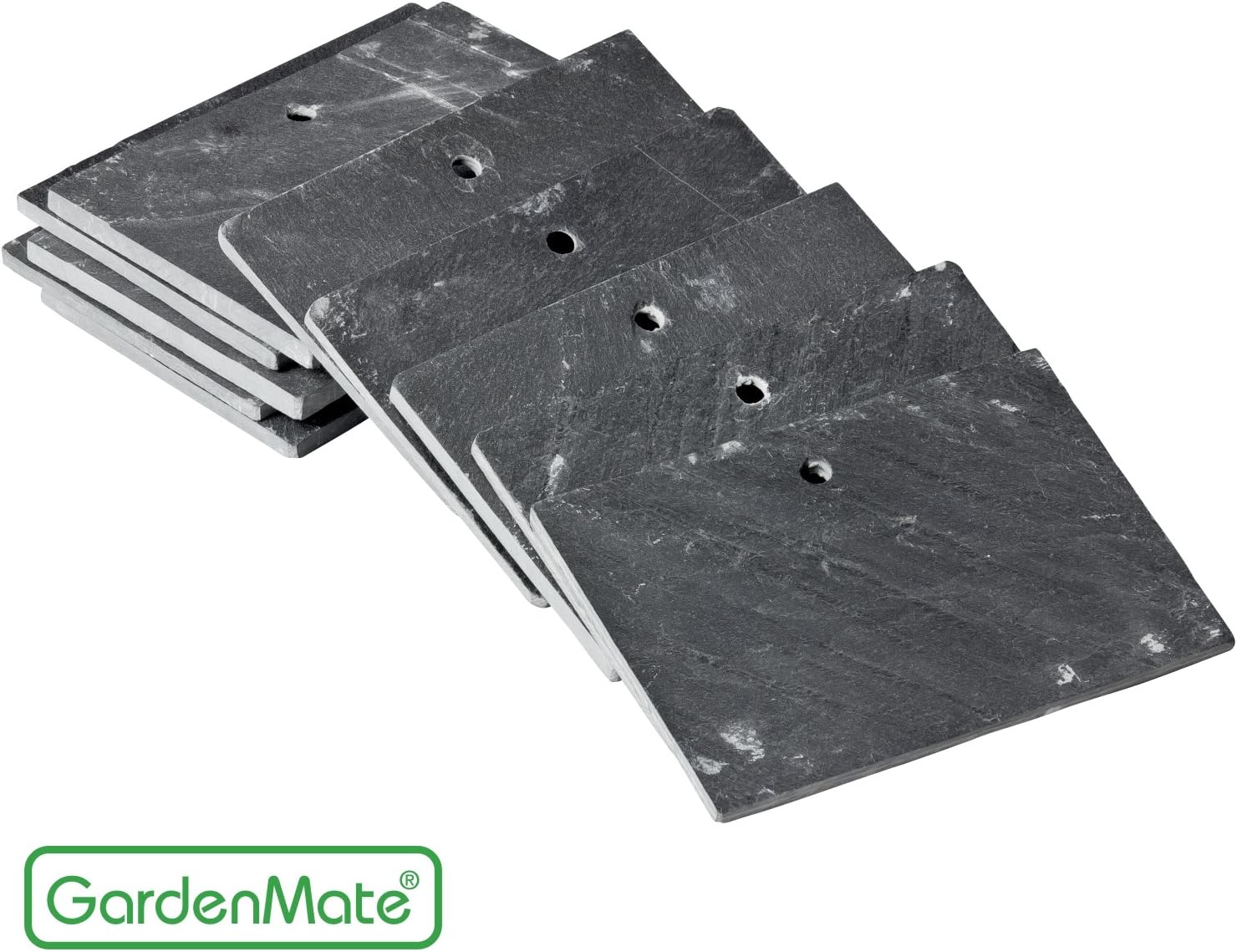 Thumbnail 1 de Gardenmate Set di 10 Etichette in Ardesia 10x7 cm – Stile Naturale