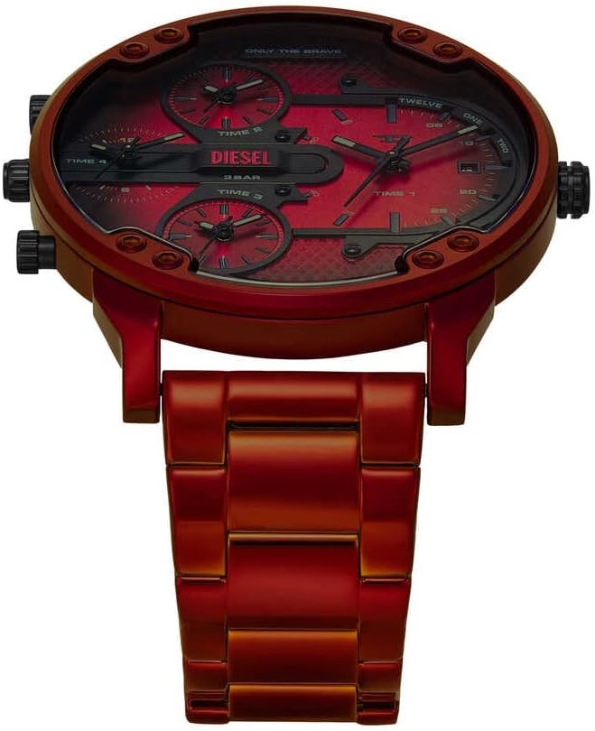 Thumbnail 3 de Diesel Orologio Mr. Daddy da uomo – movimento quarzo a tre lancette con cinturino in acciaio inox