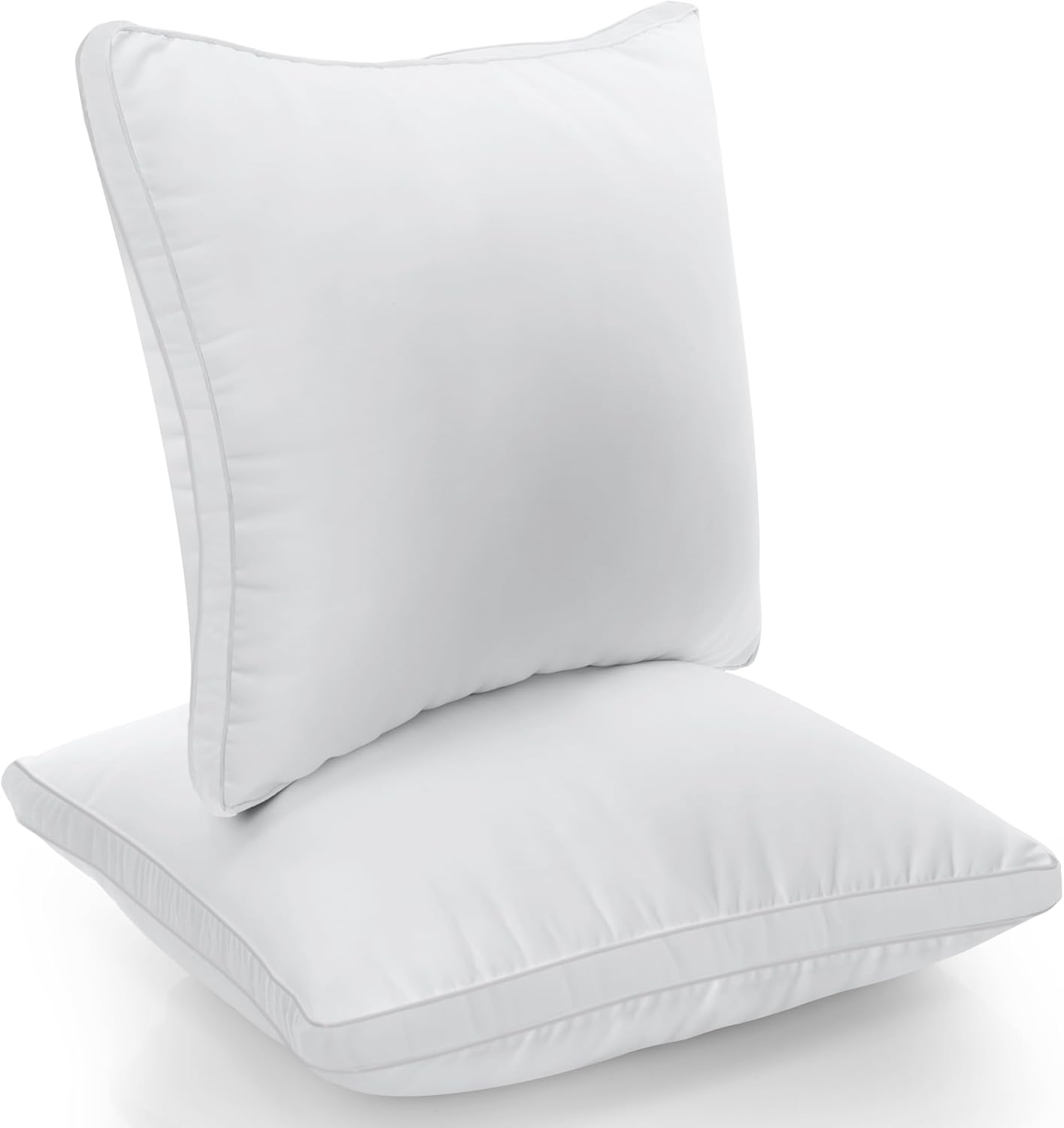 Thumbnail 6 de Utopia Bedding Cuscini Letto (Set di 2) 40x70 cm – Morbidi cuscini con fibra 3D, tessuto spazzolato blu navy