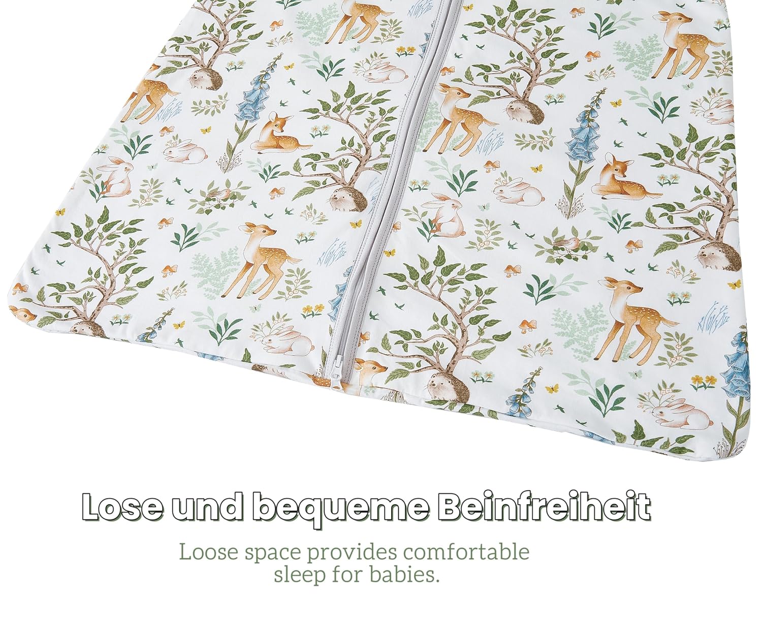 Thumbnail 6 de Chilsuessy Schlafsack 1 Tog im 2er Pack – 100% Baumwolle, 90 cm (Für Kinder 90–105 cm) und weitere Größen