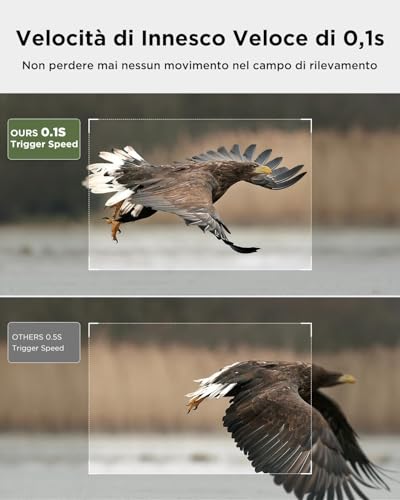 Thumbnail 5 de CEYOMUR Fototrappola Solare 68MP 4K 30fps: analisi di acquisto