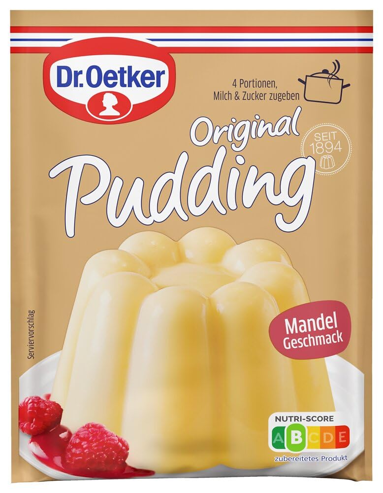 Detalle 2 de Pudding Mandel Geschmack 9er Pack