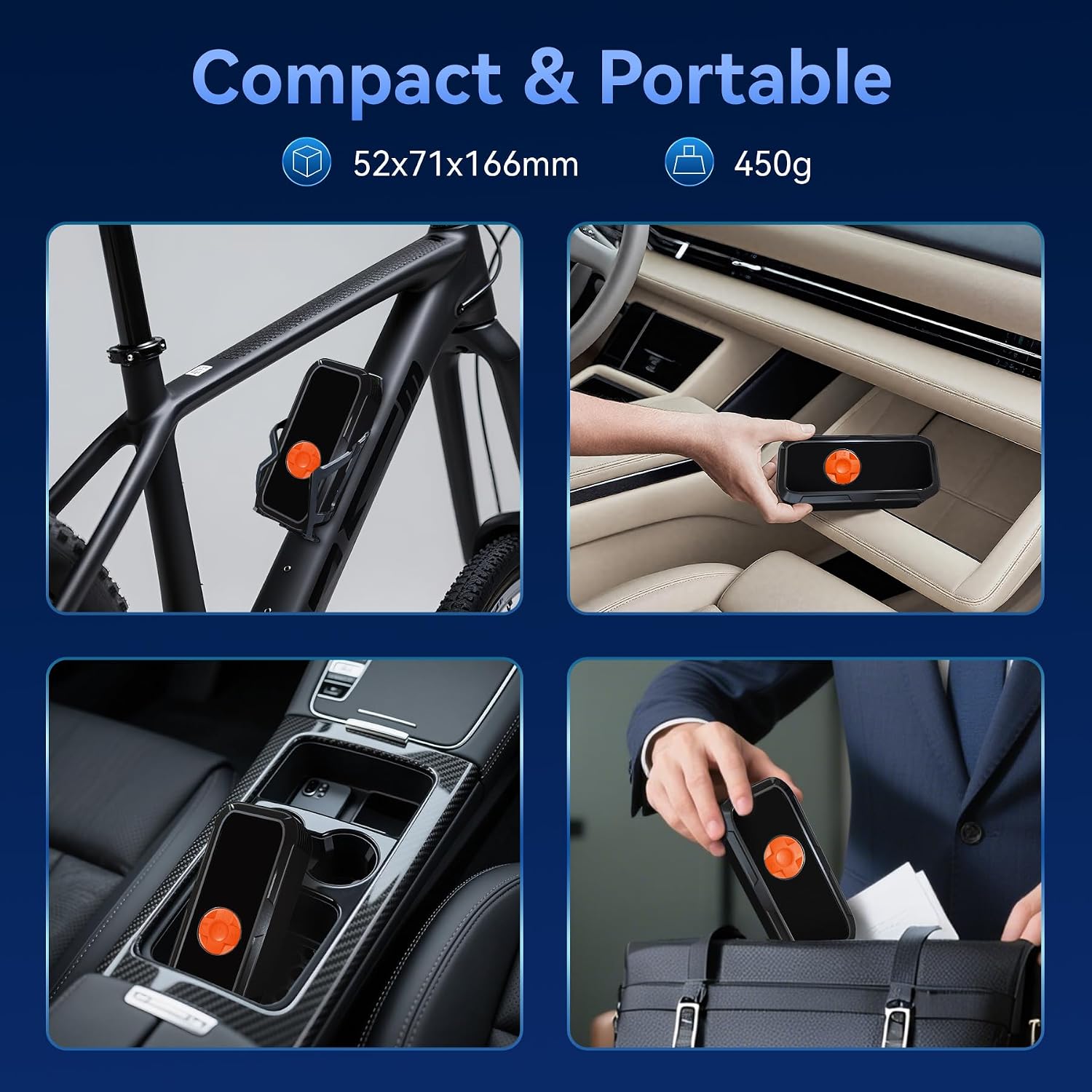 Thumbnail 4 de Vulisox Corded Cordless Tyre Inflator 6000 mAh