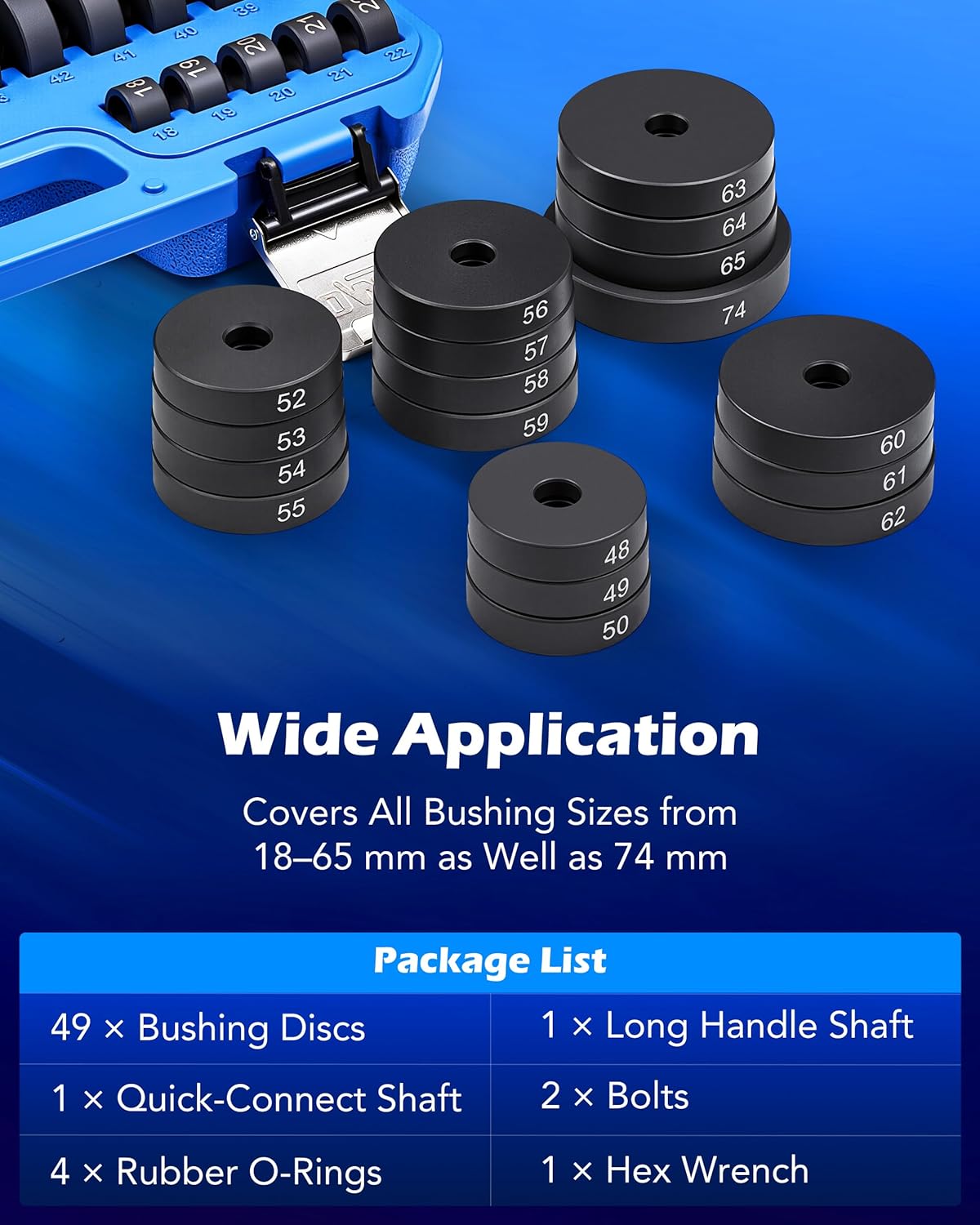 Thumbnail 2 de Orion Motor Tech 52-in-1 Bushing Driver 🛠